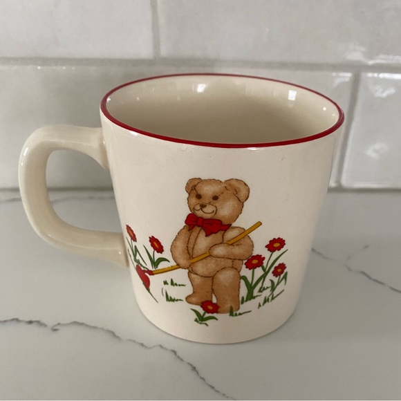 💙Mason’s 1984 Cream Mug with Teddy Bear Design Made in England - Picture 2 of 3